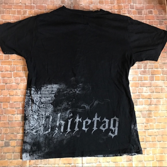 Men's shirt black size L premium denim - Picture 4 of 4